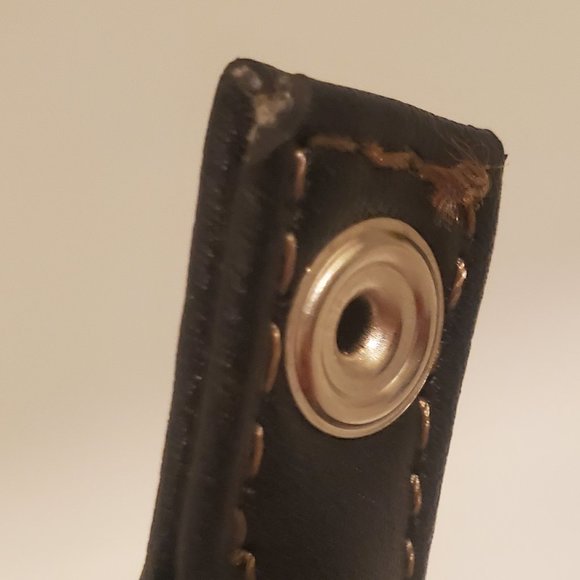 Nine West gray herringbone tweed convertible baguette purse - Picture 10 of 16